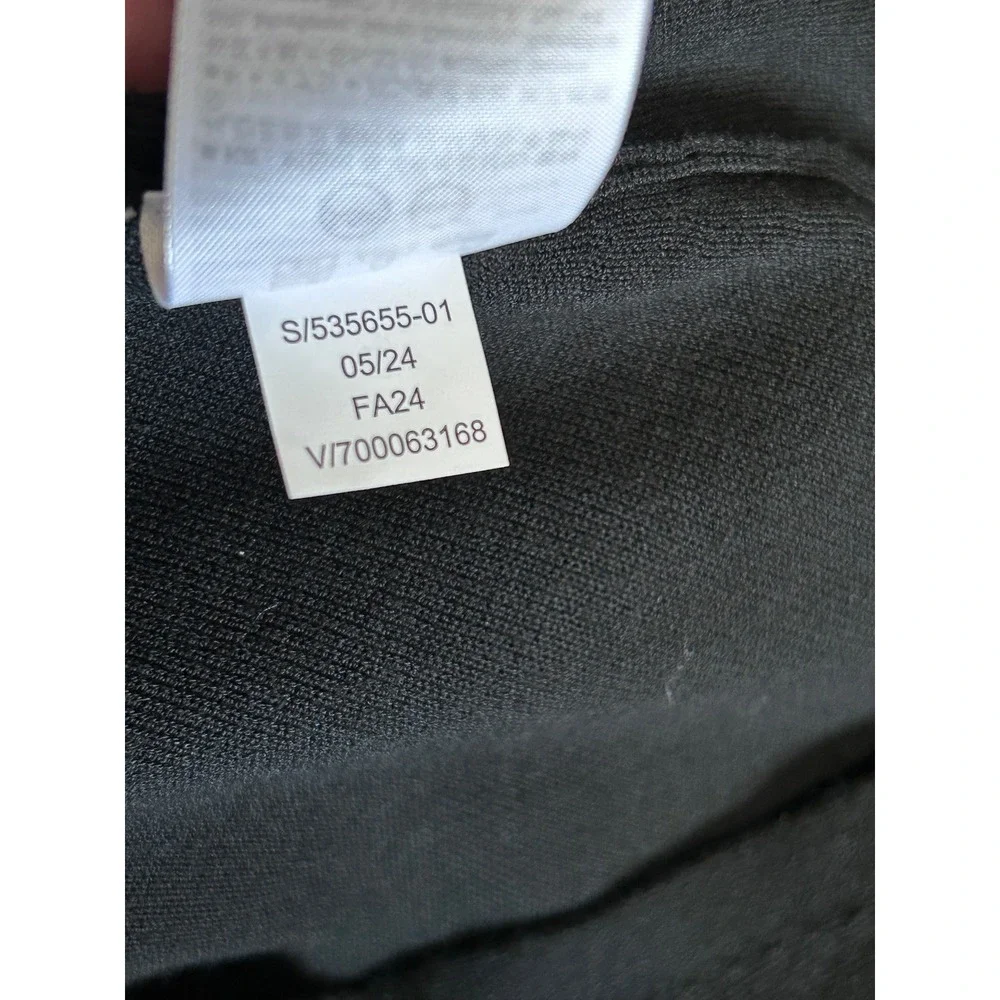 NWT Banana Republic Black Knit Midi Dress Size Small Classic LBD Holiday Party‎ - Picture 6 of 8